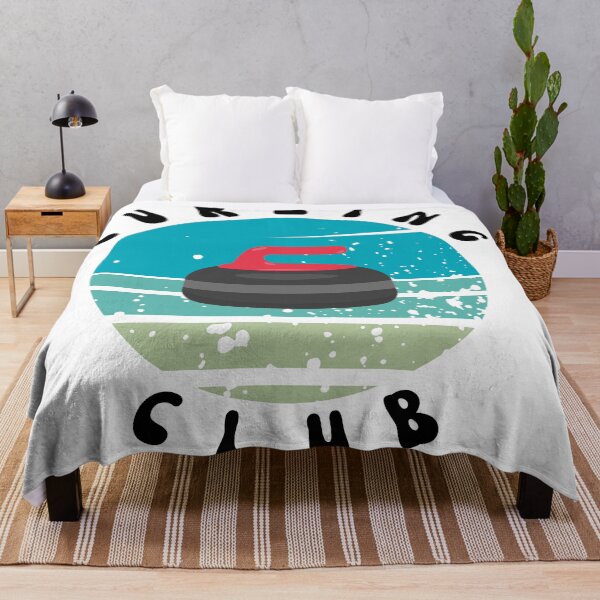 Item preview, Curling Club Retrol Print designed and sold by ChartGifts.