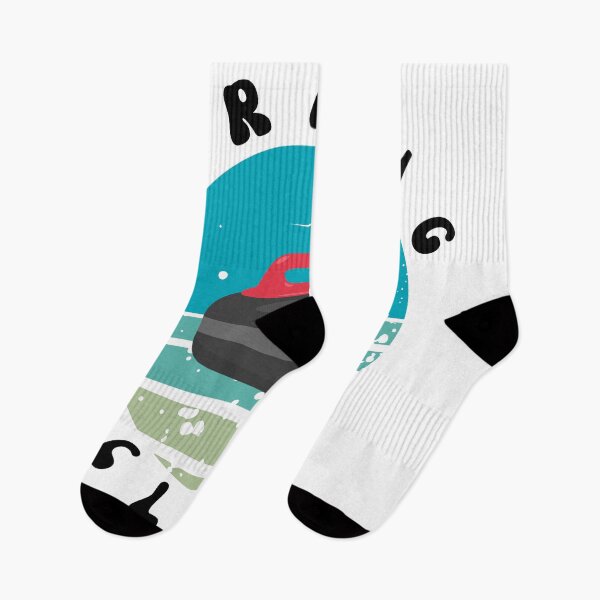 Item preview, Curling Club Retrol Print designed and sold by ChartGifts.