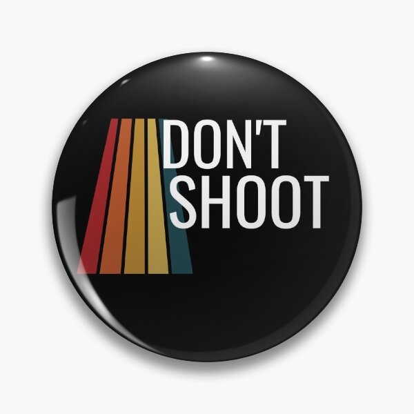 Item preview, Don't Shoot Retro Graphic Color Stripes Funny Arc Raiders designed and sold by ZACK ART.