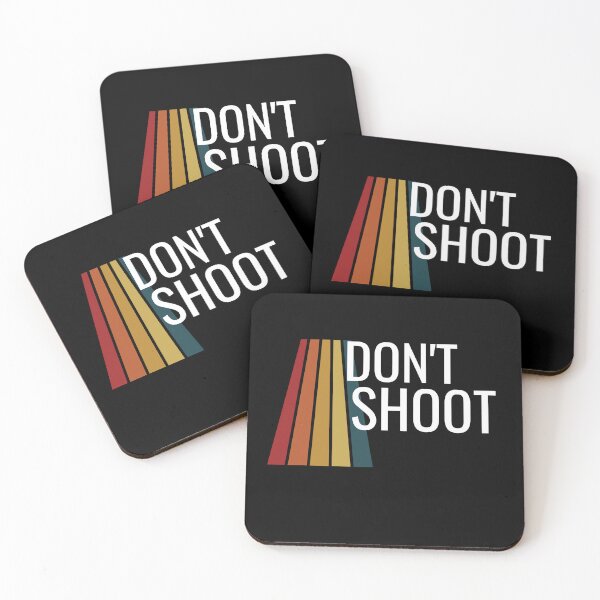 Item preview, Don't Shoot Retro Graphic Color Stripes Funny Arc Raiders designed and sold by ZACK ART.