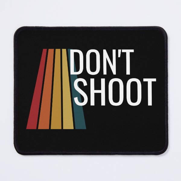 Item preview, Don't Shoot Retro Graphic Color Stripes Funny Arc Raiders designed and sold by ZACK ART.
