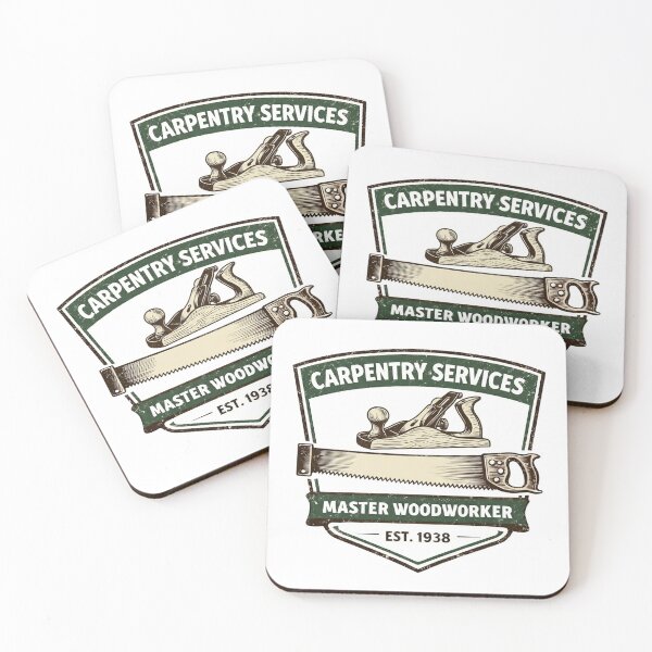 Item preview, Vintage Carpentry Services Logo designed and sold by LightPrintsCo.