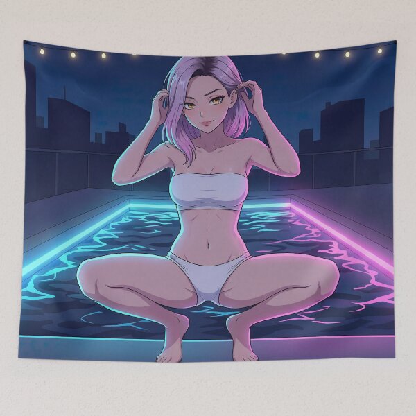 Item preview, Daring Swim Beauty – Sky Pool designed and sold by stereonut.