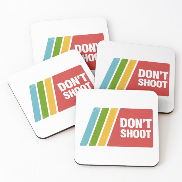 Item preview,  Don't Shoot Retro Graphic Color Stripes Funny Arc Raiders designed and sold by ZACK ART.