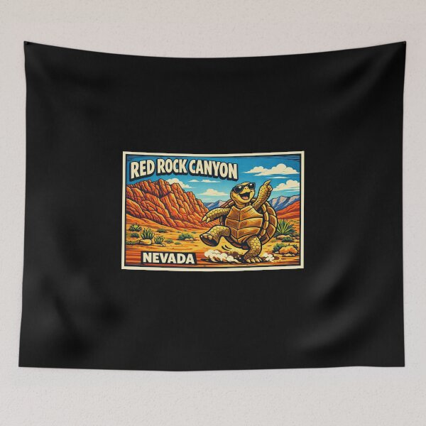 Item preview, Red Rock Canyon Nevada Tortoise designed and sold by MojaveTradePost.