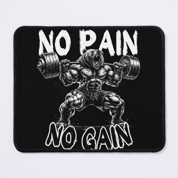 Item preview, No Pain No Gain designed and sold by MixedVibes Co..
