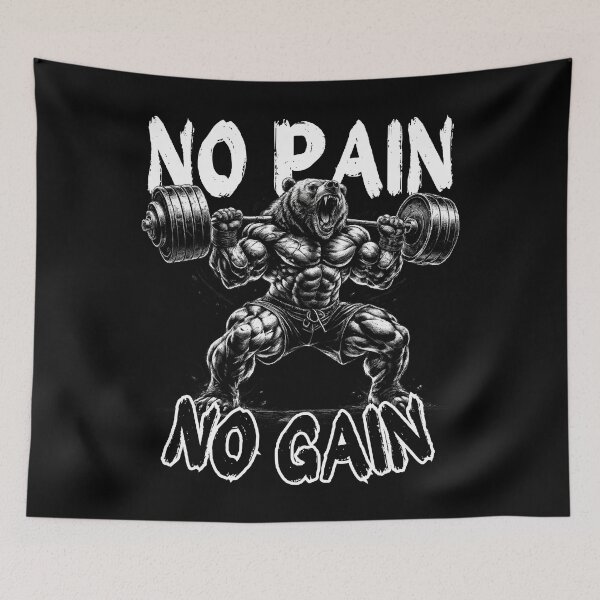 Item preview, No Pain No Gain designed and sold by MixedVibes Co..