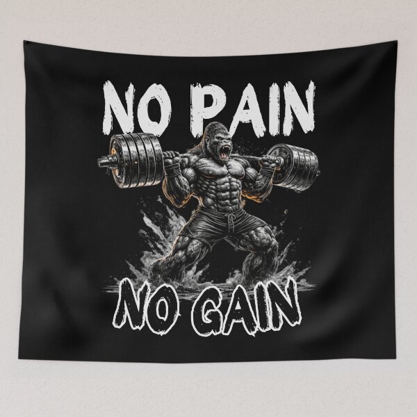 Item preview, No Pain No Gain designed and sold by MixedVibes Co..