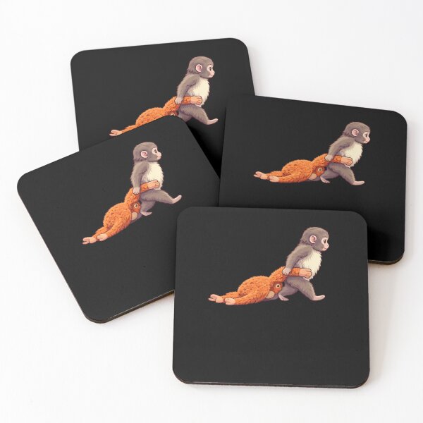Item preview, Baby Monkey Pulling Orangutan Primate Lover designed and sold by SofenArt.