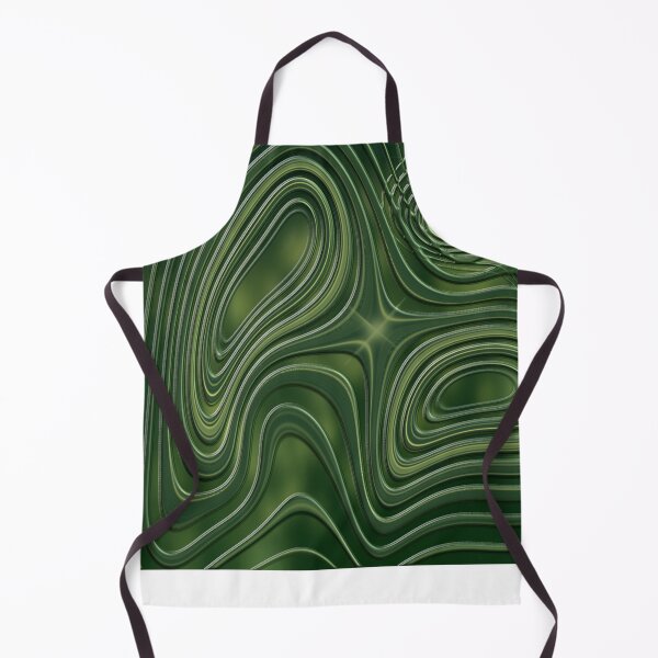 Aperçu de l'œuvre Œuvre d'art abstraite Green Chaos créée et vendue par MSM Designs.