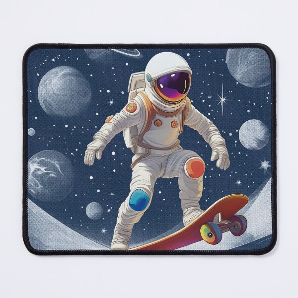 Item preview, Planetary Shredder: Astronaut Skater in the Cosmos designed and sold by Nubesss.