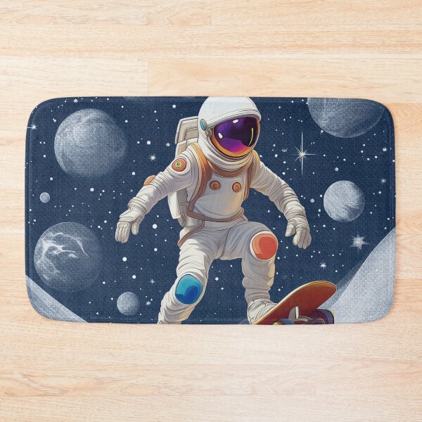 Item preview, Planetary Shredder: Astronaut Skater in the Cosmos designed and sold by Nubesss.