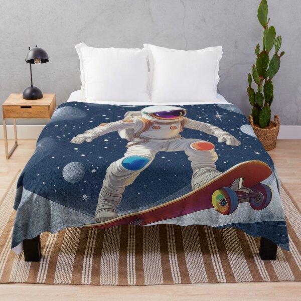 Item preview, Planetary Shredder: Astronaut Skater in the Cosmos designed and sold by Nubesss.