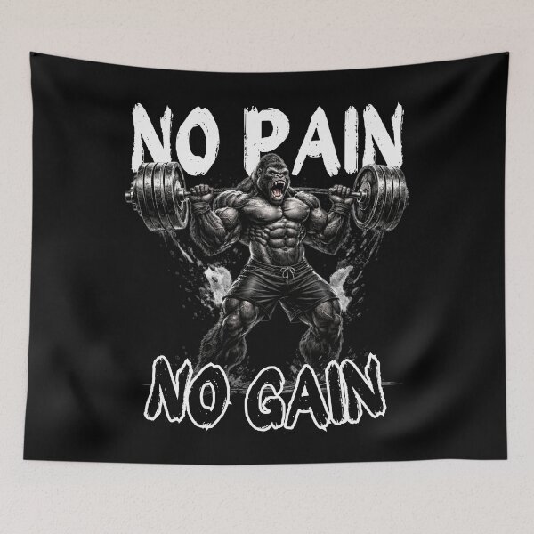 Item preview, No Pain No Gain designed and sold by MixedVibes Co..