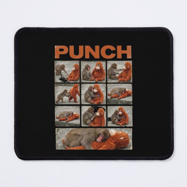 Item preview, Punch Funny Monkey Primate Wildlife Humor designed and sold by SofenArt.