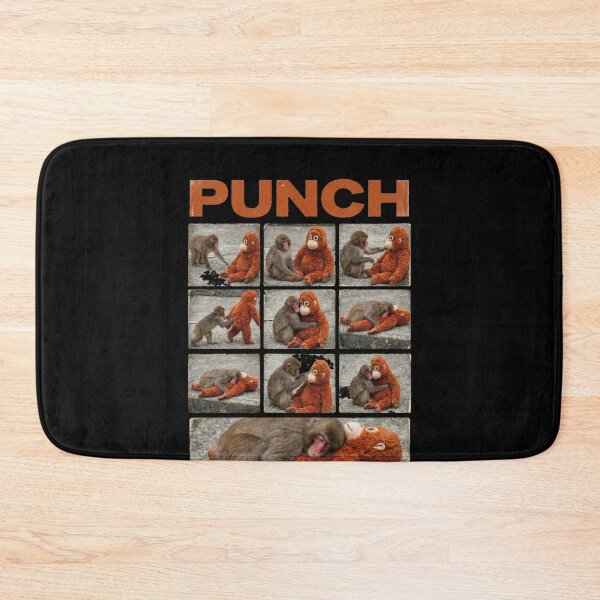 Item preview, Punch Funny Monkey Primate Wildlife Humor designed and sold by SofenArt.