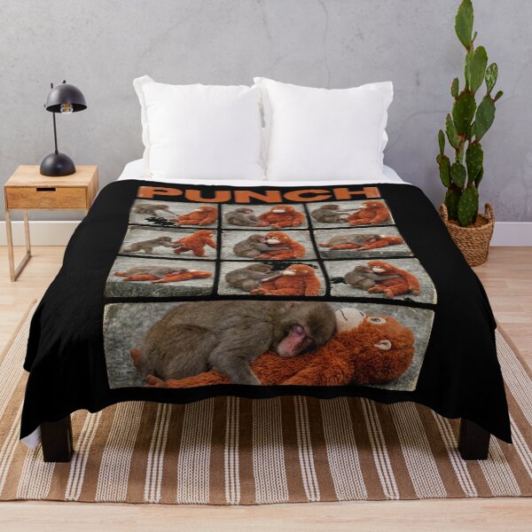 Item preview, Punch Funny Monkey Primate Wildlife Humor designed and sold by SofenArt.