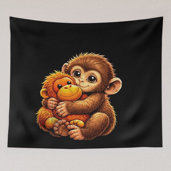 Item preview, Baby Punch Monkey , Lonely Punch Monkey designed and sold by IdealDo.