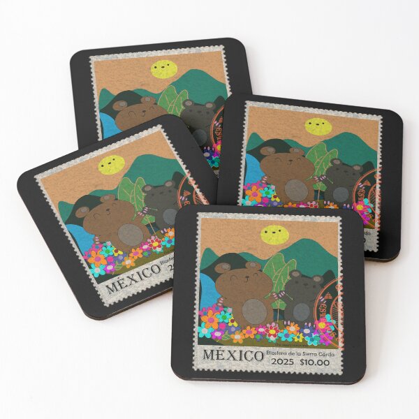 Item preview, Mexican black bear designed and sold by PaulinaGuerrero.