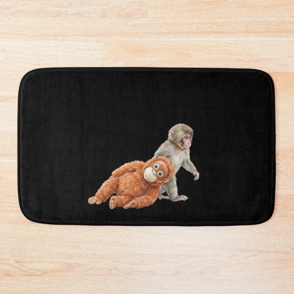 Item preview, Baby Monkey Carrying Orangutan Primate Wildlife Animal designed and sold by SofenArt.