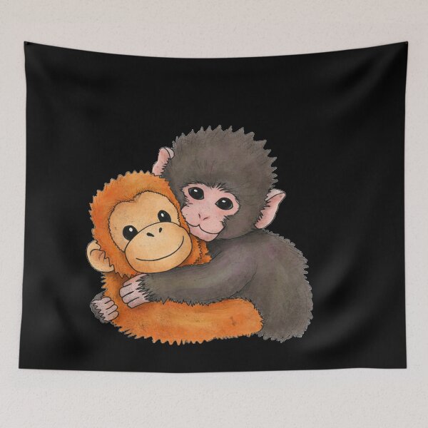 Item preview, Baby Punch Monkey , Lonely Punch Monkey designed and sold by IdealDo.