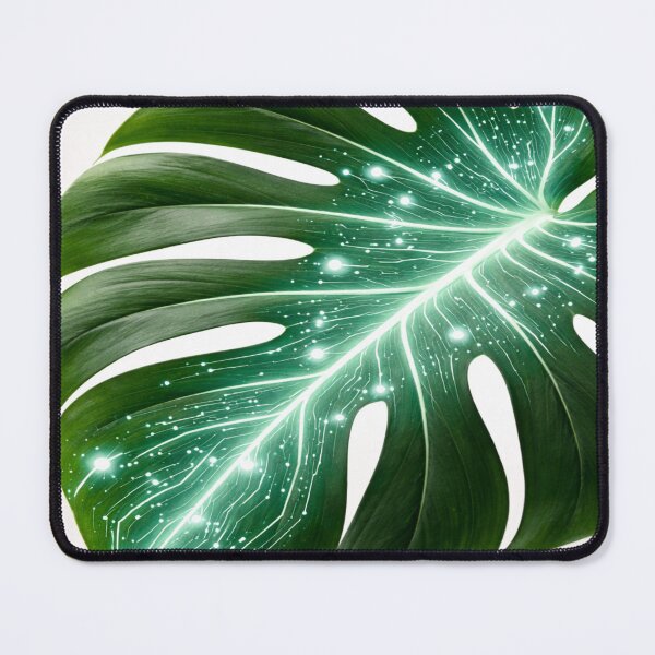 Item preview, Biophilic Circuit Leaf Art - Modern Tech Nature Fusion Sticker designed and sold by LuxeBuzz.