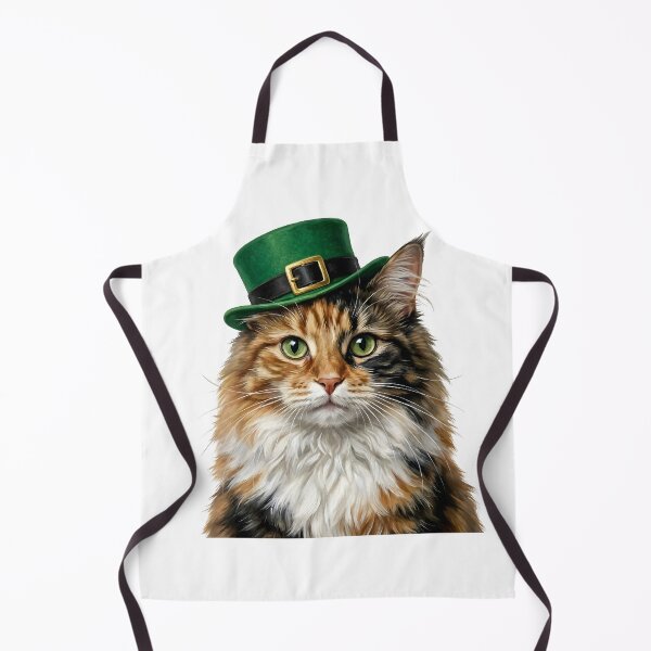 Item preview, St. Patrick's Calico Domestic Longhair designed and sold by KC's.