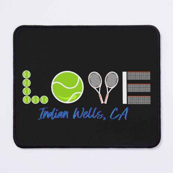Item preview, Indian Wells, CA.  Tennis Paradise. Gift for a Tennis Player, Gift for a Tennis Fan, Gift for a Tennis Lover. designed and sold by ShrimpAndGrits.