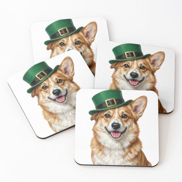 Item preview, St. Patrick's Corgi designed and sold by KC's.