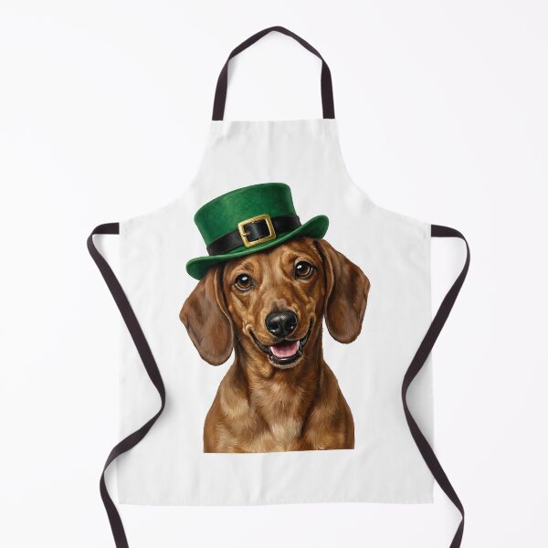 Item preview, St. Patrick's Dachshund Brown designed and sold by KC's.
