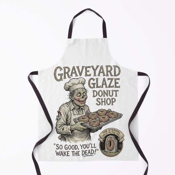 Item preview, Graveyard Glaze Donut Shop designed and sold by graficsfx.