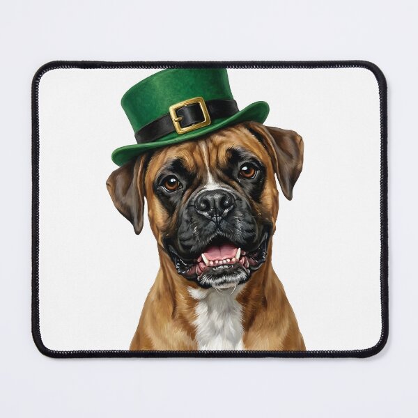 Item preview, St. Patrick's Boxer Brown designed and sold by KC's.