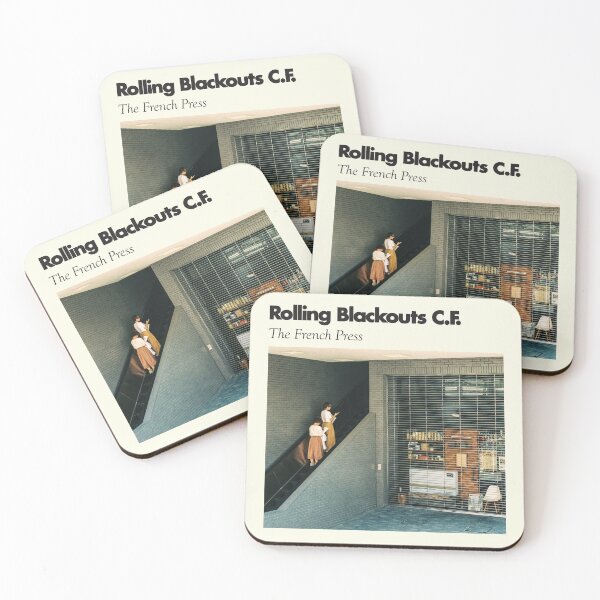 Item preview, Rolling Blackouts Coastal Fever - The French Press designed and sold by That-Indie-Guy.