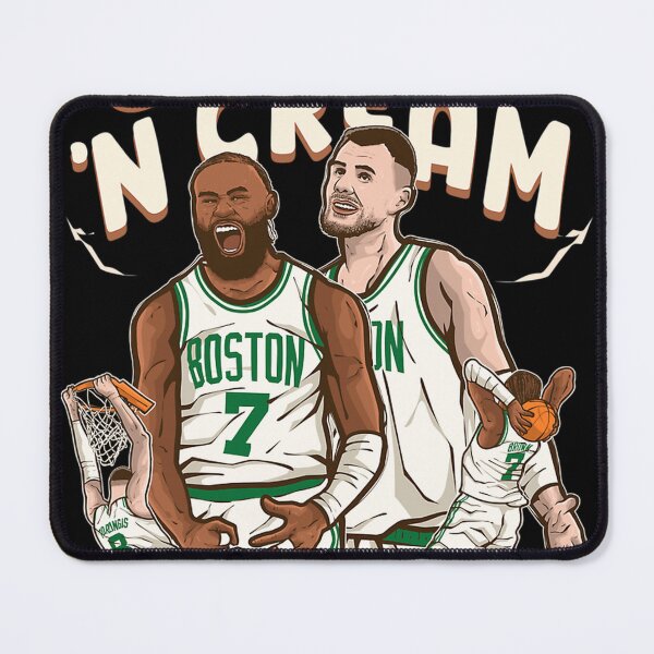 Item preview, Jaylen Brown And Kristaps Porzingis Cookies N Cream Cartoon designed and sold by Entity00.