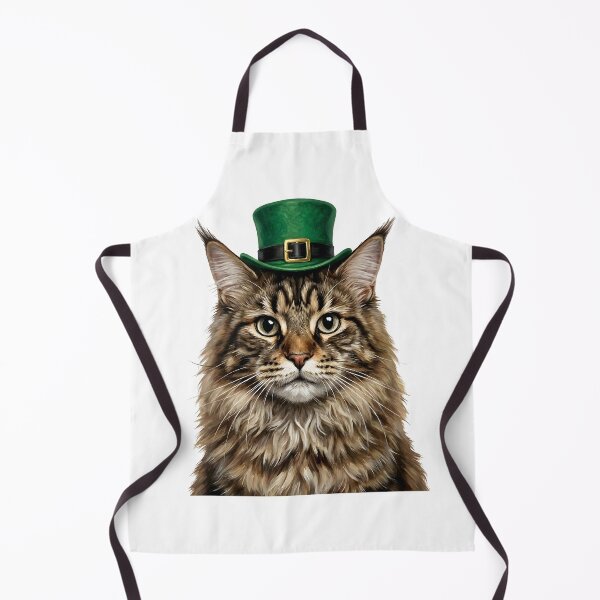 Item preview, St. Patrick's Maine Coon designed and sold by KC's.