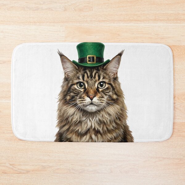 Item preview, St. Patrick's Maine Coon designed and sold by KC's.