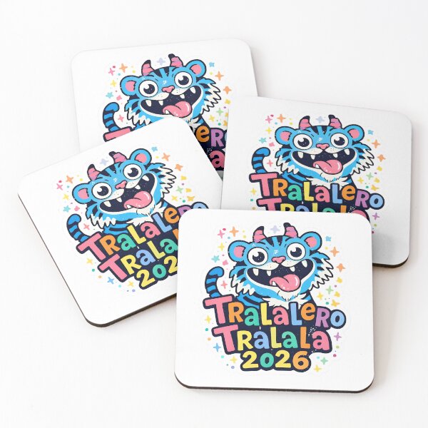 Item preview, Tralalero Tralala 2026 - Derpy Blue Demon Tiger Brainrot Meme designed and sold by Vibes To VIsual.