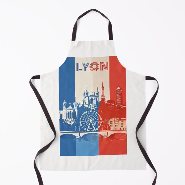 Item preview, Lyon France Panorama with Basilica of Notre-Dame de Fourvière and Place Bellecour designed and sold by Places On Earth.