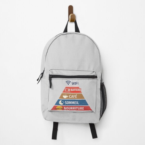 Item preview, pyramide de Maslowsans wifi et sans batterie, l’accomplissement de soi attendra un peu designed and sold by NinaCreator.