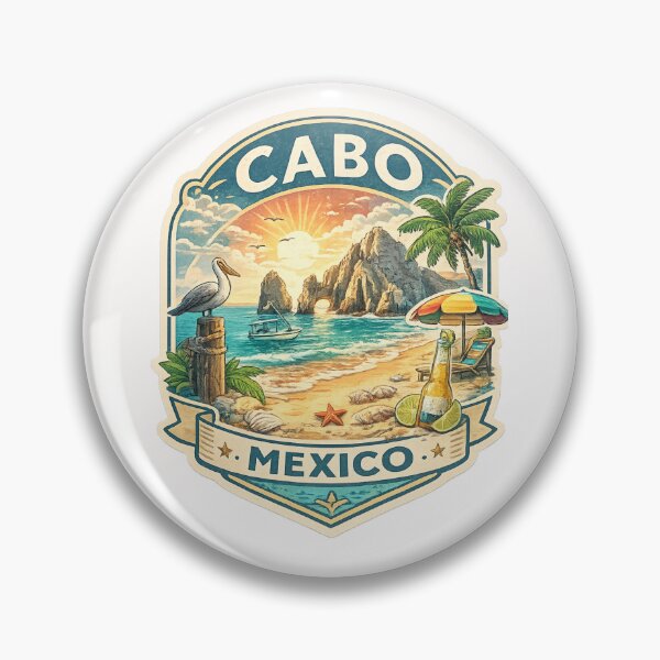 Item preview, Cabo San Lucas Mexico with El Arco and Land’s End in Baja California Sur designed and sold by Places On Earth.