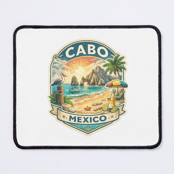 Item preview, Cabo San Lucas Mexico with El Arco and Land’s End in Baja California Sur designed and sold by Places On Earth.