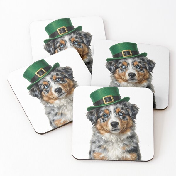 Item preview, St. Patrick's Australian Shepherd designed and sold by KC's.