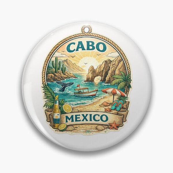 Item preview, Cabo San Lucas Mexico Coastline with El Arco and Sea of Cortez in Baja California Sur designed and sold by Places On Earth.