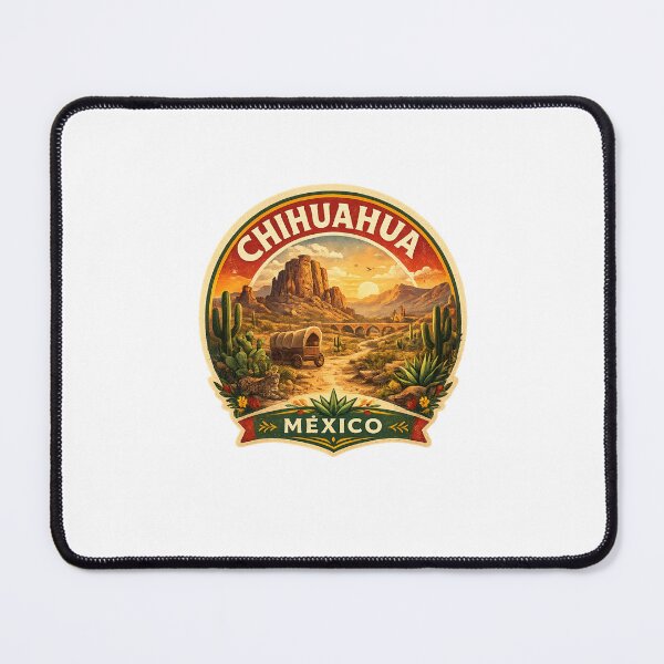 Item preview, Chihuahua Mexico Frontier Scene with Copper Canyon and Sierra Madre Occidental designed and sold by Places On Earth.