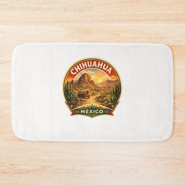 Item preview, Chihuahua Mexico Frontier Scene with Copper Canyon and Sierra Madre Occidental designed and sold by Places On Earth.