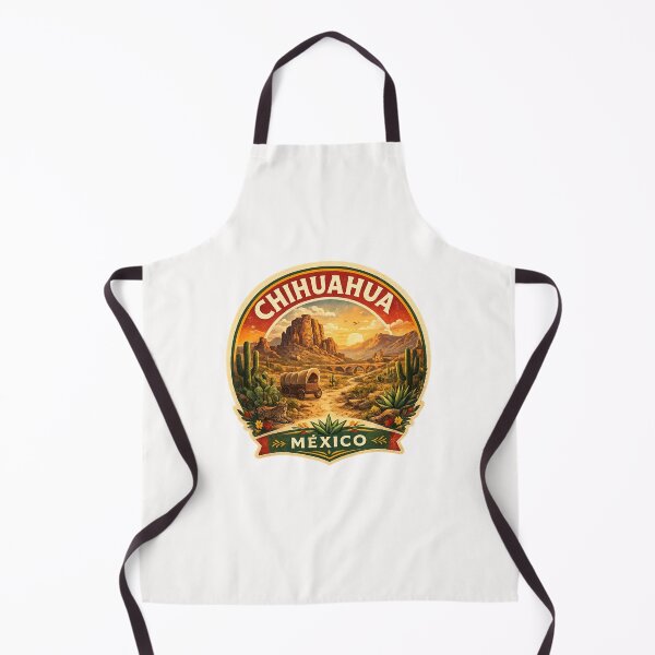 Item preview, Chihuahua Mexico Frontier Scene with Copper Canyon and Sierra Madre Occidental designed and sold by Places On Earth.