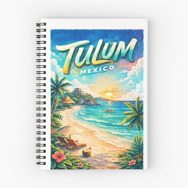 Item preview, Tulum Mexico Sunset over Riviera Maya and Caribbean Sea in Quintana Roo designed and sold by Places On Earth.