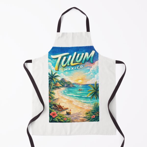 Item preview, Tulum Mexico Sunset over Riviera Maya and Caribbean Sea in Quintana Roo designed and sold by Places On Earth.