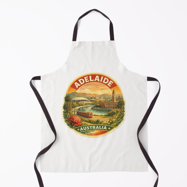 Item preview, Adelaide South Australia Skyline with River Torrens, Adelaide Oval and Adelaide Hills designed and sold by Places On Earth.