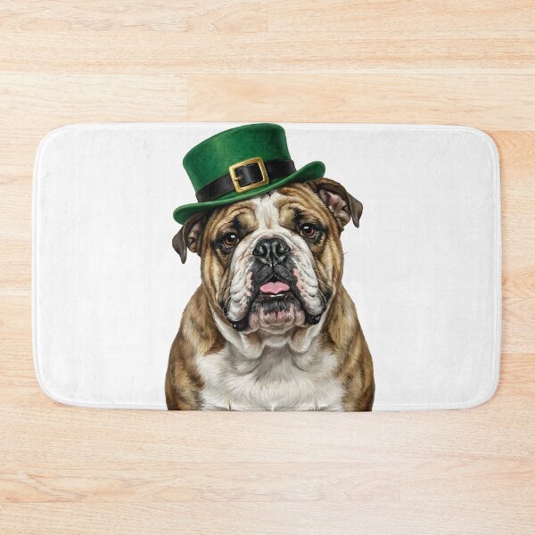 Item preview, St. Patrick's English Bulldog designed and sold by KC's.